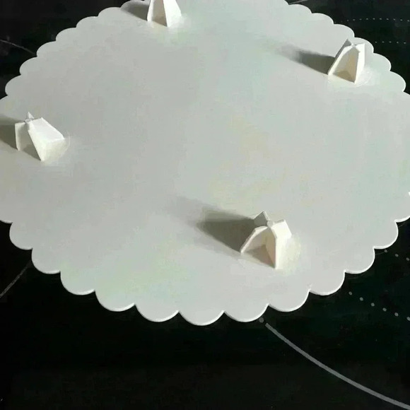 COPY - Wilton vintage acrylique  cake stand 10 inches - Picture 4 of 5